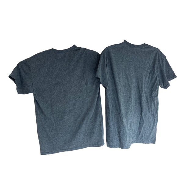 Gildan Medium Gray Cotton Blend Action T-Shirt Dry Blend 30c - Picture 6 of 7